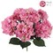 Stunning 22-Inch Pink Faux Hydrangea Bush – Elegant Artificial Flower Arrangement for Home Decor and Weddings, Floral Home by Artificial Flowers